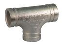 Victaulic Orange Grooved Hot Dipped Galvanized Ductile Iron Tee 