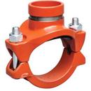 6 x 6 x 3 in. Grooved Painted Ductile Iron Mechanical Tee