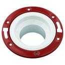 White PVC DWV Street Adjustable Metal Ring Closet Flange 