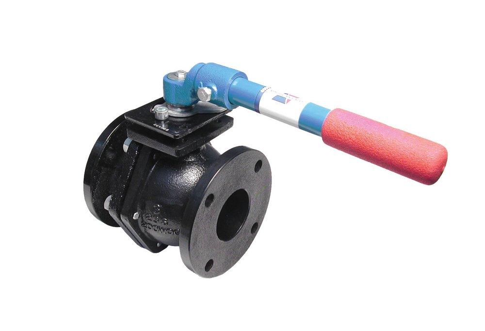 American Valve Cast Iron Full Port Flanged 125# and 200# Ball Valve 