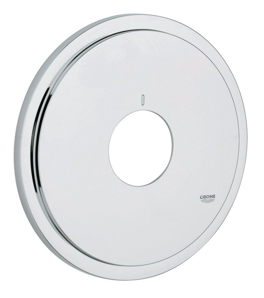 GROHE StarLight&reg; Polished Chrome Thermostatic Escutcheon for 19147 and 19149 Atrio Theromstatic Valves 