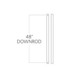 48 in. Fan Downrod in Matte Black