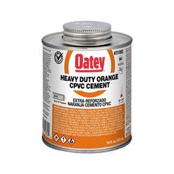 16 oz. Heavy Duty Medium Set Orange CPVC Pipe Cement