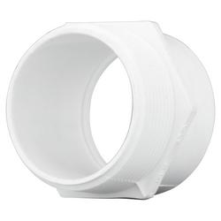 1-1/2 in. PVC DWV Male Trap Adapter (Without Washer & Nut)