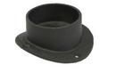 AK Industries Black 6 x 4 in. Cast Iron Caulking Hub in Black 