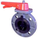 2-1/2 in. PVC Viton® Lever Handle Butterfly Valve