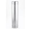 Heat-Fab 48 in. Gas Vent Pipe Stainless Steel 