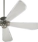 Quorum International Satin Nickel 5-Blade Ceiling Fan with 60 in. Blade Span 