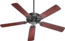 Quorum International Old World 66W 5-Blade Ceiling Fan with 52 in. Blade Span and Light Kit 
