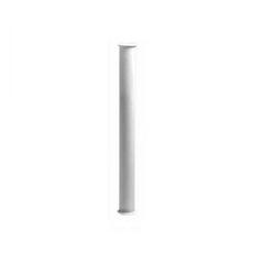 16 in. Flanged Tailpiece in White