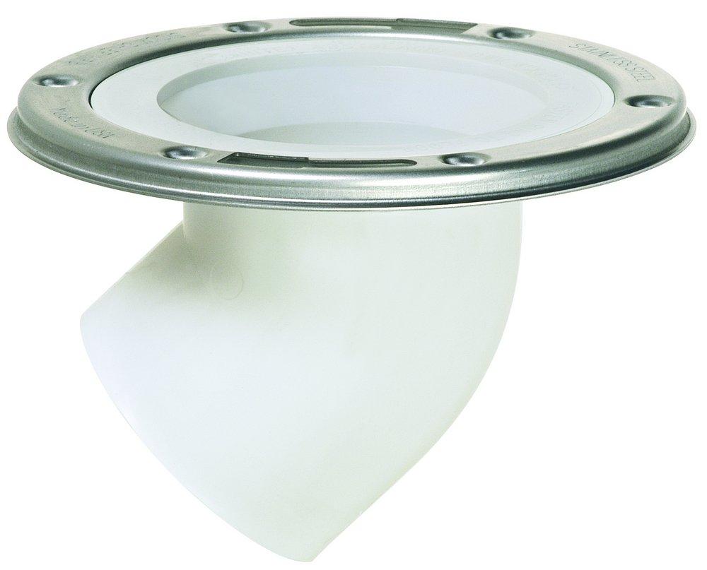Sioux Chief White 3 Spigot PVC 45 Swivel Ring Closet Flange 