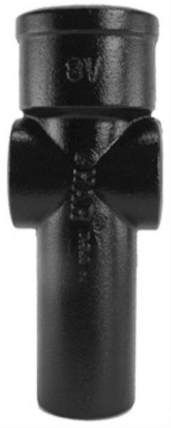 4 x 4 x 2 x 2 in. Hub Service Cast Iron Reducing IPT Tap on Pipe Cross