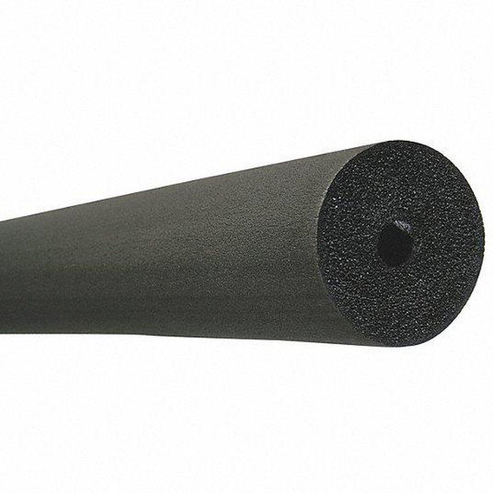 K-Flex Black 1.25 in. NBR and PVC Pipe Insulation in Black 