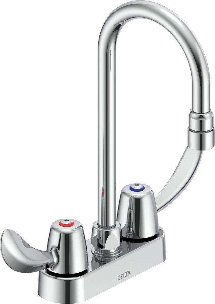 Delta Faucet Chrome Two Handle Kitchen Faucet 