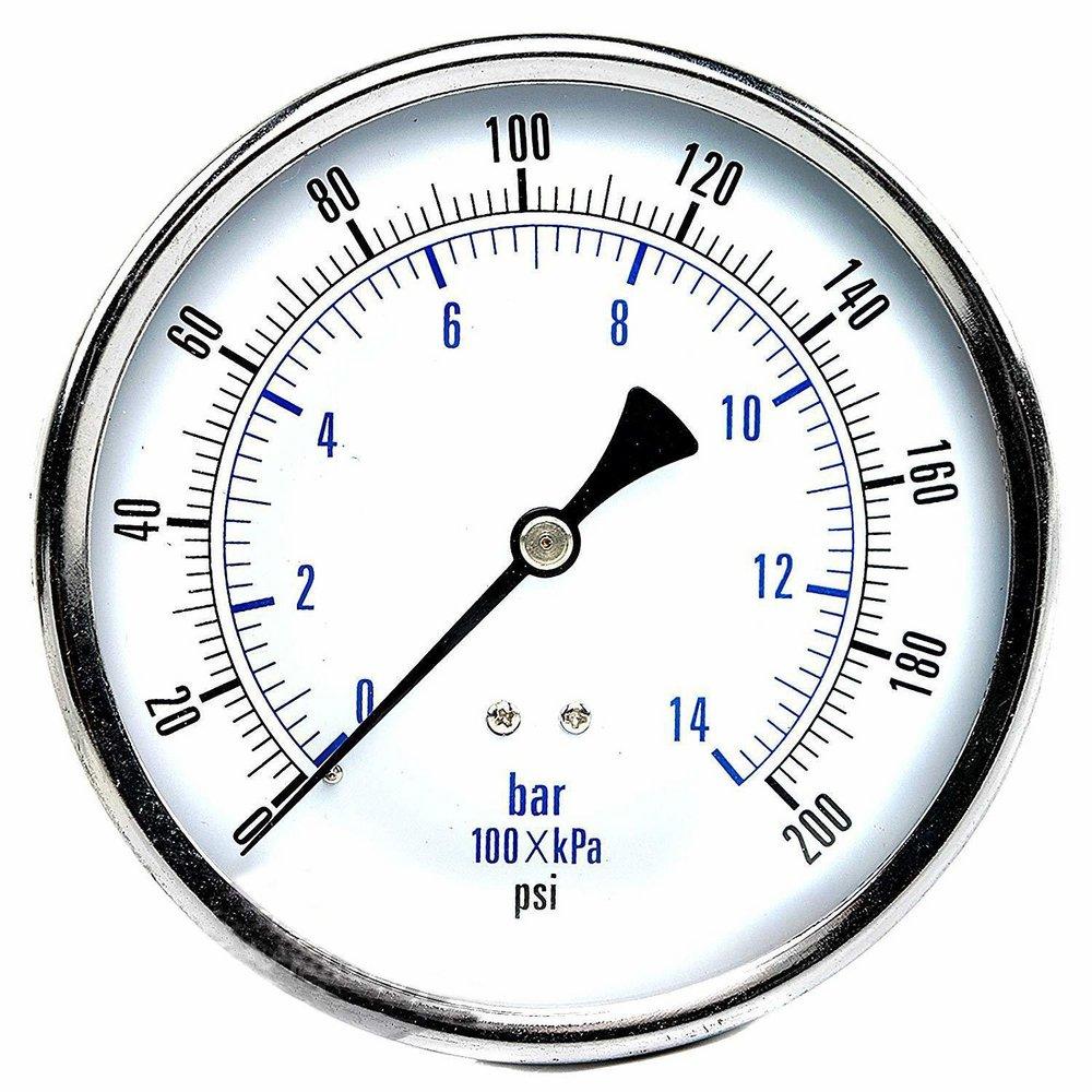 Precision Instruments Utility Pressure Gauge 