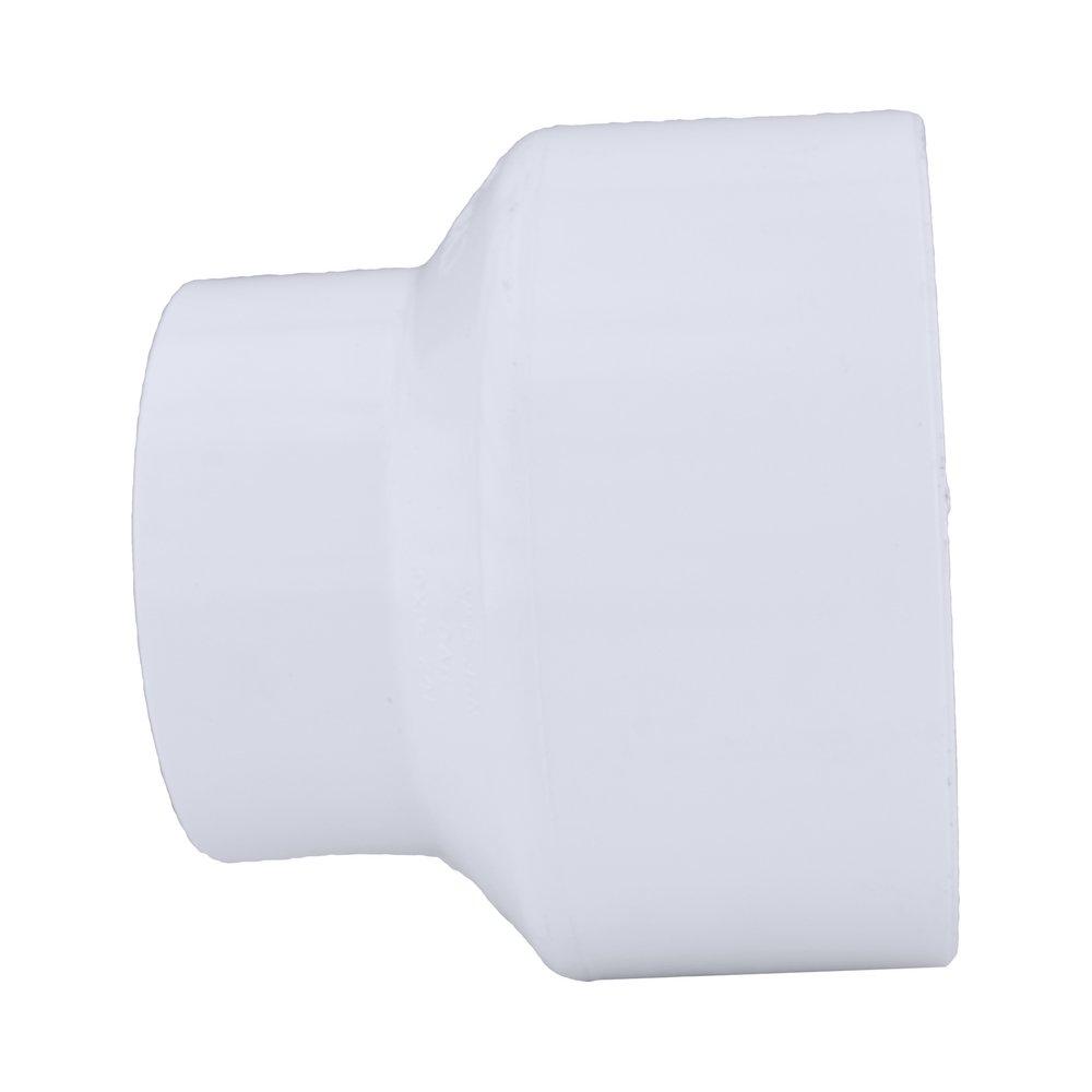 White PVC DWV Coupling 