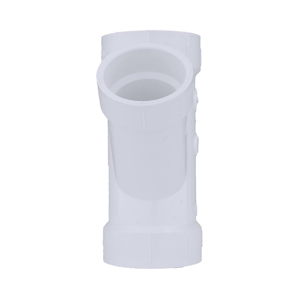 White PVC DWV Coupling 