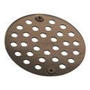 Moen Oil Rubbed Bronze 4 in. Brass Drain Cover 