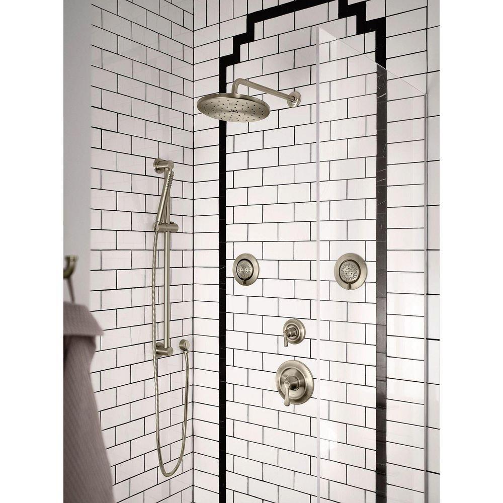 Moen Brushed Nickel Metal Shower Arm 