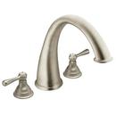 Moen Brushed Nickel Two Handle Roman Tub Faucet Trim Only 