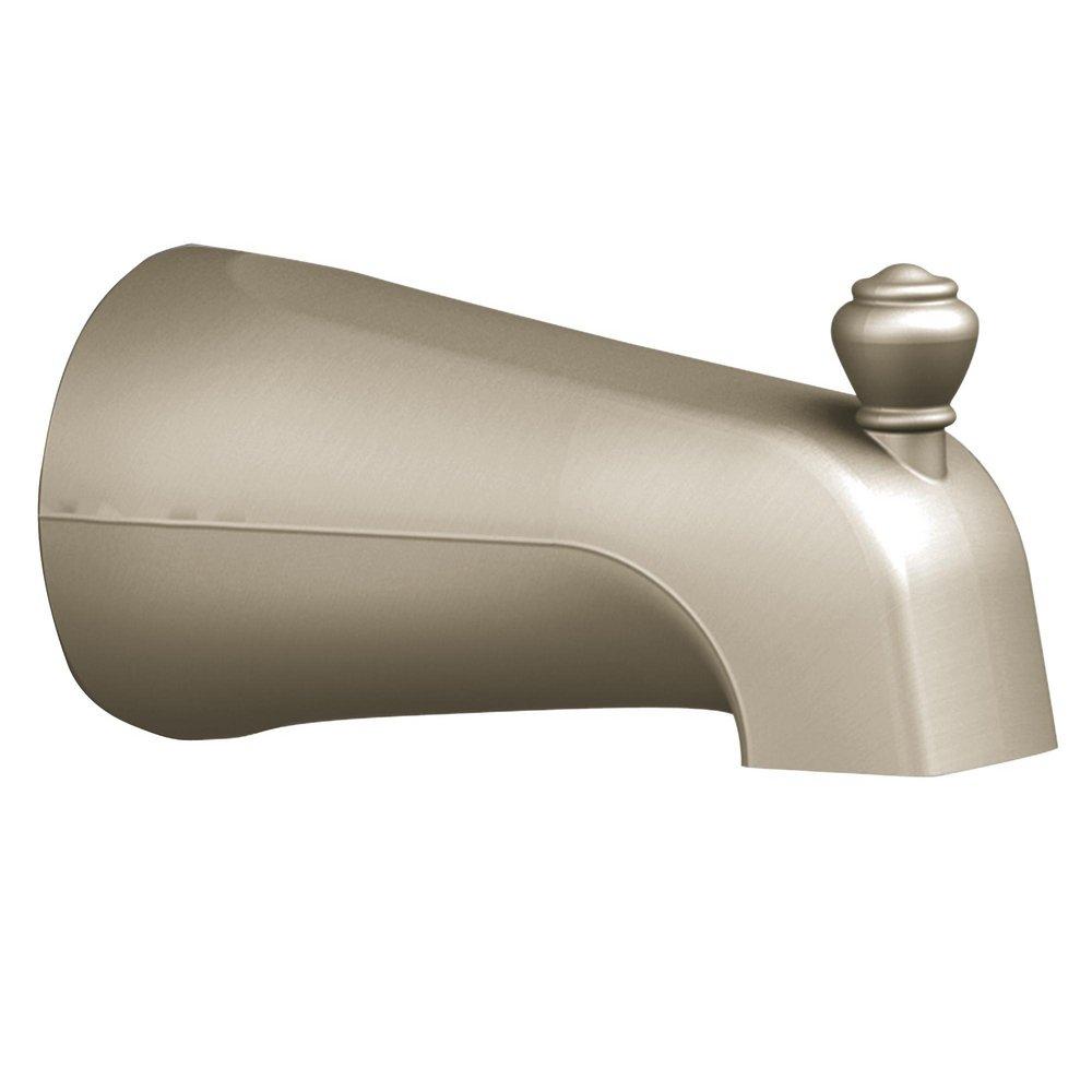 Moen Brushed Nickel Diverter Tub Spout 