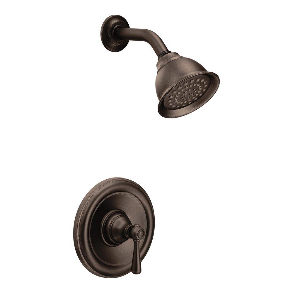 Moen Oil Rubbed Bronze 2.5 gpm Single Lever Handle Shower Trim 