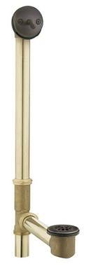 Moen Oil Rubbed Bronze 24 in. Brass Trip Lever Drain 