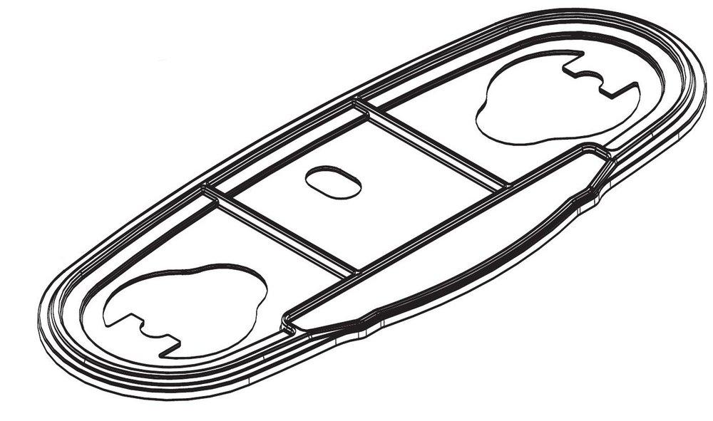 Moen Chrome Nut, Washer, Gasket 