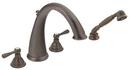 Two Handle Roman Tub Faucet in Oil Rubbed Bronze Trim Only