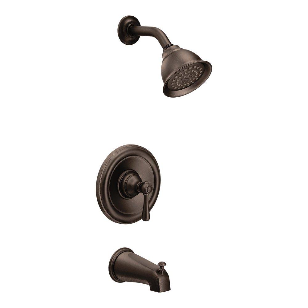 Moen Oil Rubbed Bronze Single Handle Single Function Bathtub & Shower Faucet (Trim Only) 