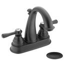 Two Handle Centerset Bathroom Sink Faucet in Wrought Iron