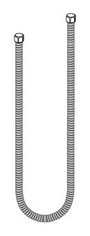 Moen Wrought Iron 1/2 in. Metal Flexible Water Connector 