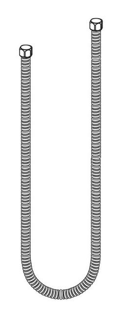 69 in. Hand Shower Hose in Wrought Iron