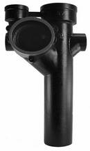 Black Hub x Spigot Service Cast Iron Raised Head Starter Fitting 