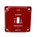 DiversiTech® Red 4 in. Switch Cover for Gas and Oil Burner 