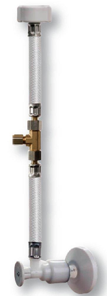 Accor Technology White Dishwasher 1/2 in x 1/2 in x 3/8 in. Supply Kit in White 