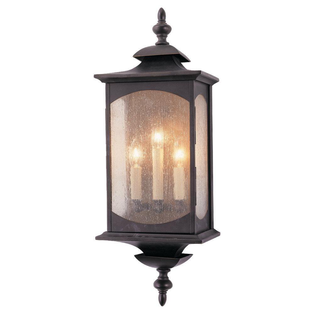 Visual Comfort & Co. Generation Lighting Oil Rubbed Bronze 180 W Wall Mount Lantern 
