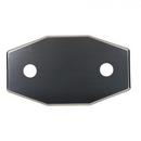 2-Hole Conversion Plate for Shower Faucet in Stainless Steel