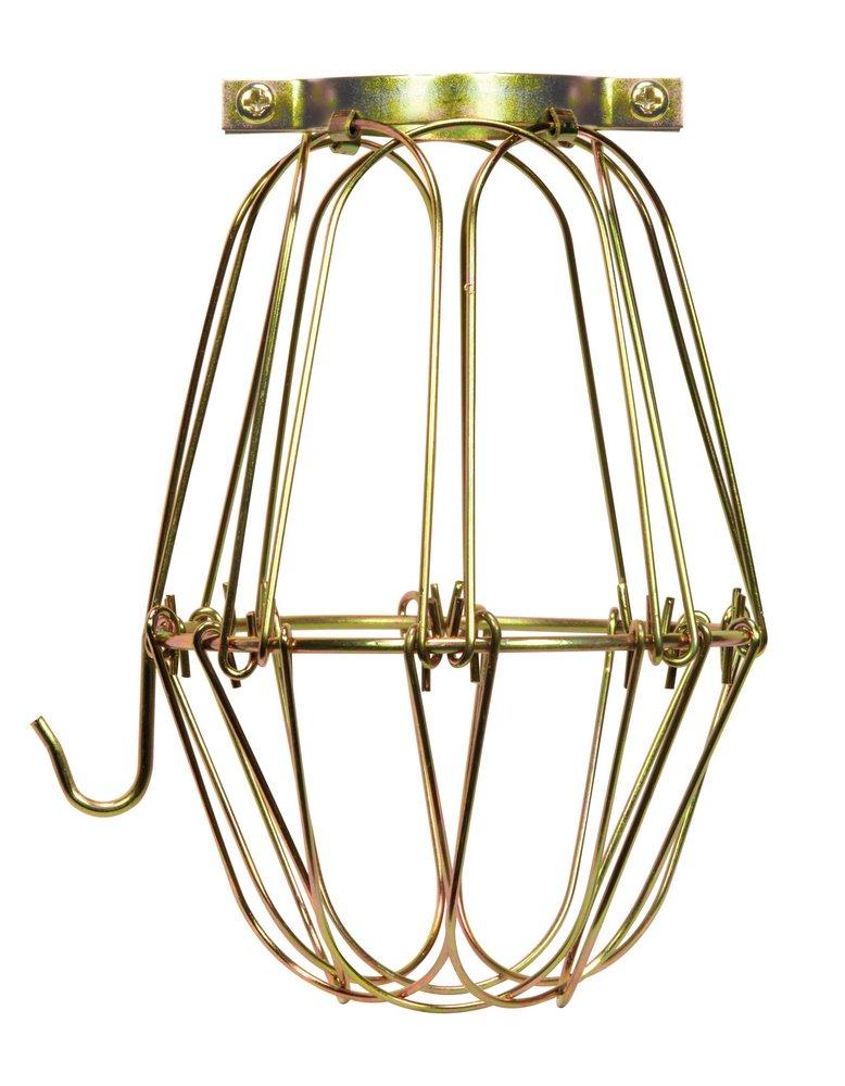 SATCO Brass Plated Light Bulb Cage 