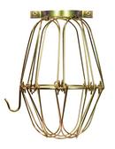 Light Bulb Cage in Brass