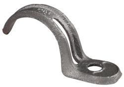 3/4 Black Malleable Iron One Hole Clamp