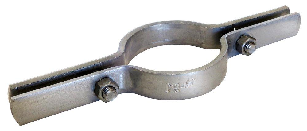 AnvilStrut Black Plain Carbon Steel Riser Clamp 