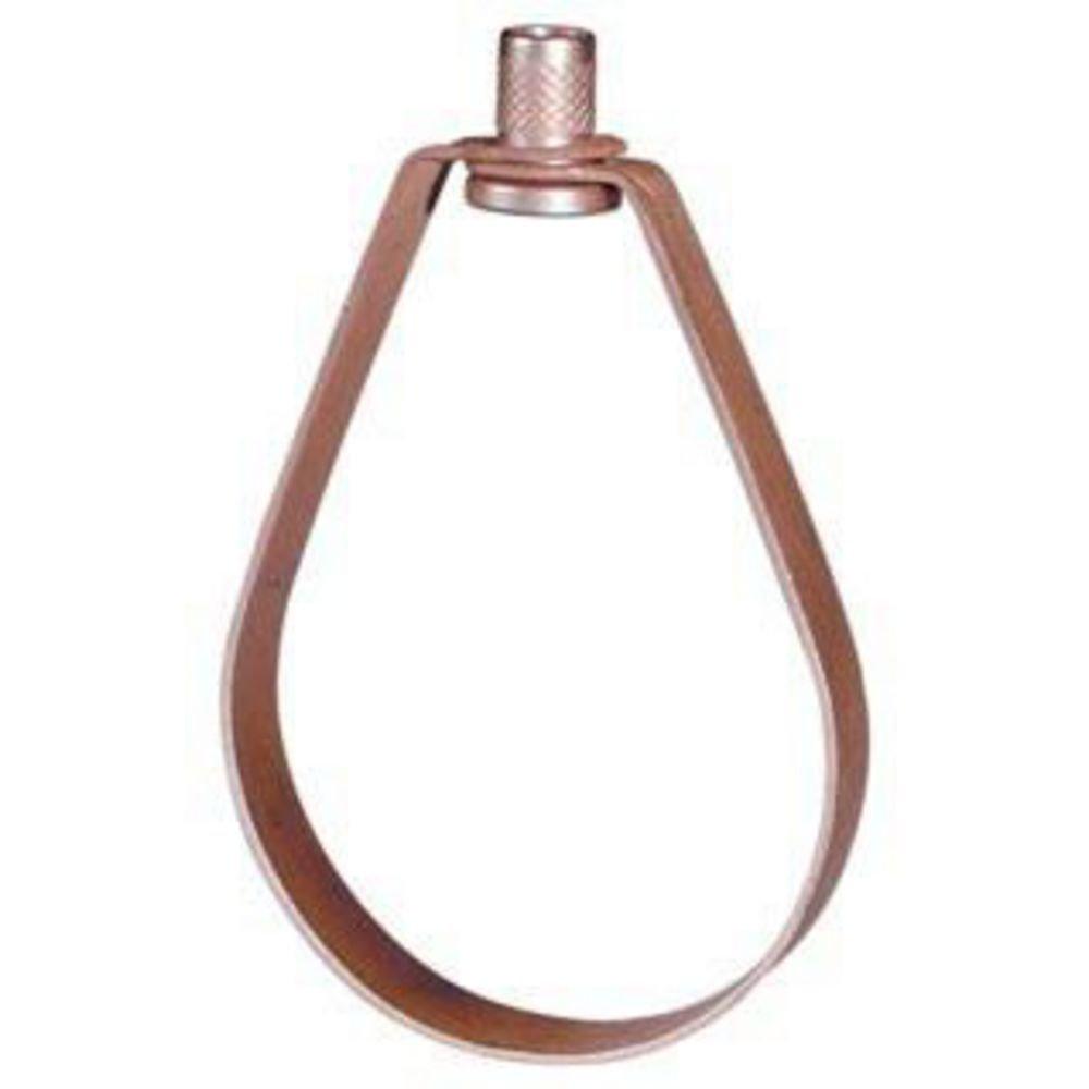 1-1/4 in. Copper Plated  Carbon Steel Swivel Ring Hanger 