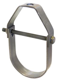 8 in. Galvanized Carbon Steel Clevis Hanger