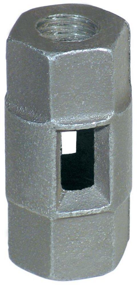 AnvilStrut Black Malleable Iron Straight Rod Coupling 