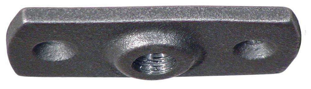 AnvilStrut Threaded Black Malleable Iron Ceiling Flange 