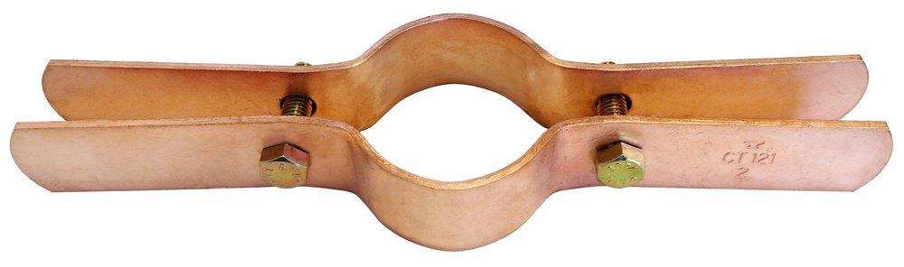 AnvilStrut Copper Plated Carbon Steel Riser Clamp in Copper Plated 