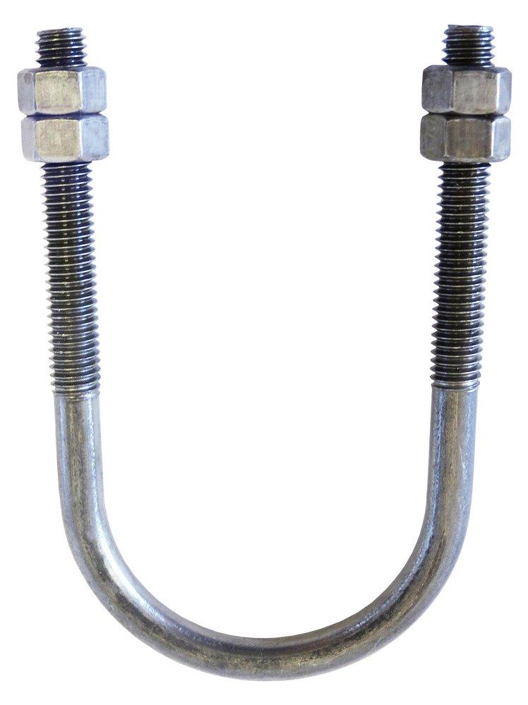 AnvilStrut 18 X 1 Black Carbon Steel Standard U Bolt With Nuts 