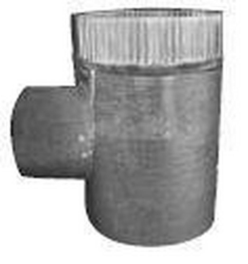 Ecco Manufacturing 6 x 6 x 6 in. Duct Tee with Crimp 