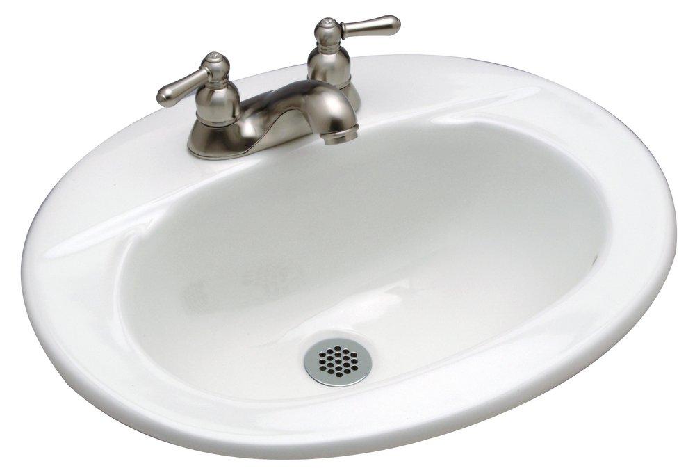 Zurn White Drop-in Basin 